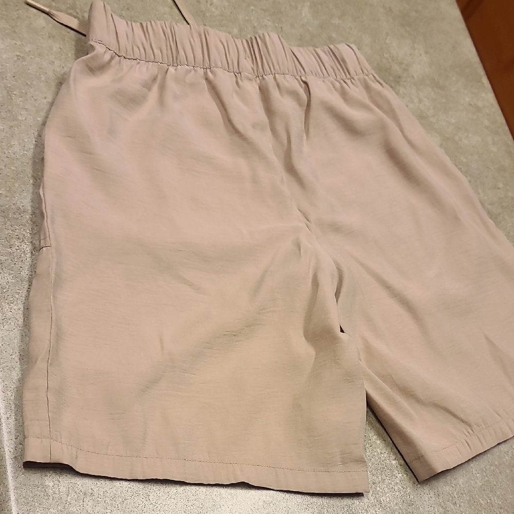 Stylus Tan Drawstring Shorts - Picture 7 of 7